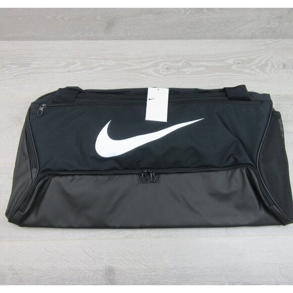 Nike Training Travel Sports Gym Duffel Bag (95L) Large Black NEW - Picture 5 of 12